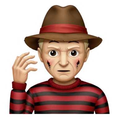 Freddy Kruger  sticker