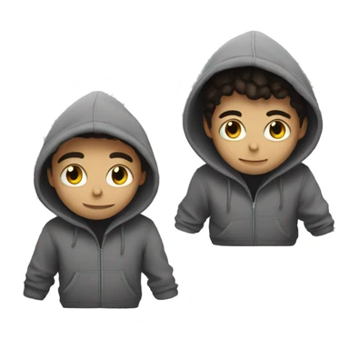 Boyfriends hoodie confy sticker