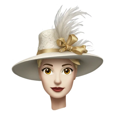 Melanie’s inauguration hat sticker