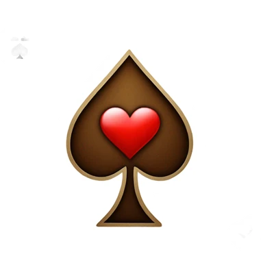 ace of spade symbol sticker
