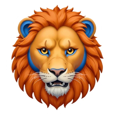 detroit lions lion sticker