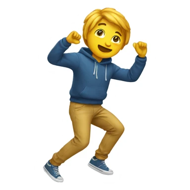 Une personne qui fait un DAB sticker