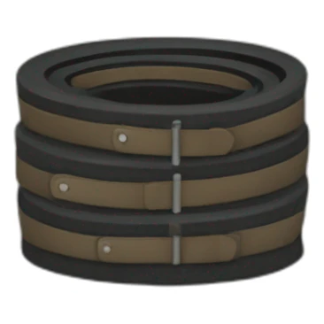 Rouleaux de ceinture  sticker