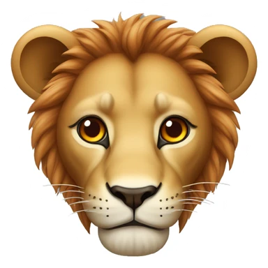 Lion avec les yeux rouge  sticker