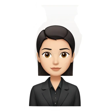 Attractive broad-shouldered Hispanic TV presenter, light brown complexion, square face with defined jawline, short straight black hair combed back with faded sides, friendly expression, black jacket with white buttoned shirt sticker