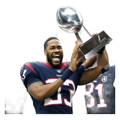 Houston texans winning the superbowl sticker