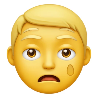 frustrated emoji sticker