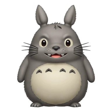 Totoro tierno  sticker