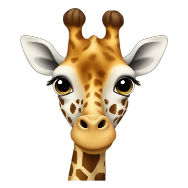 Giraffe’s poop sticker