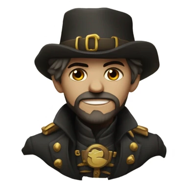 Corvo com círculo dourado atrás da cabeça  sticker