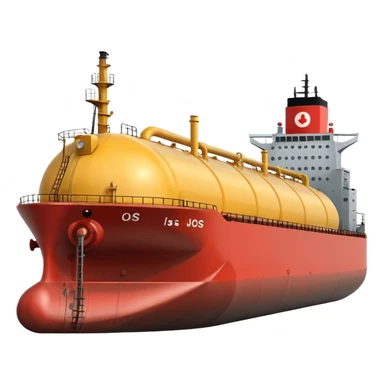 oil tanker side view sticker