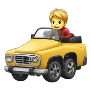 Enfant sur voiture sticker