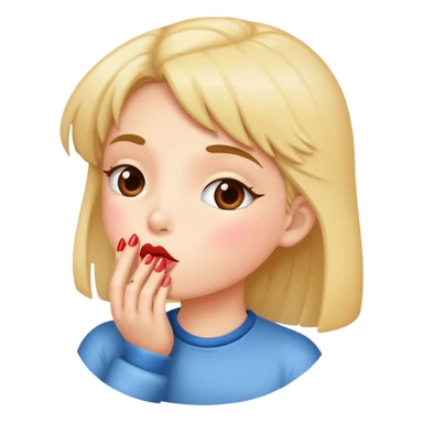 Giving many kisses  sticker