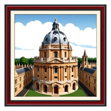 oxford university radcliff camera sticker