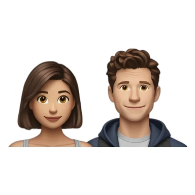 tomholland-and-zendaya sticker