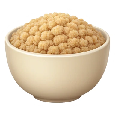 bowl of quinoa sticker