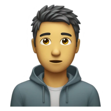 Un corazón triste  sticker