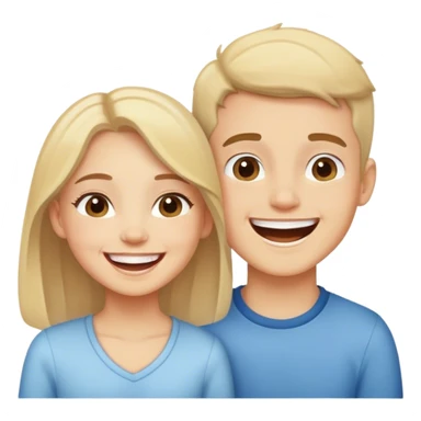 Best girl boy duo sticker