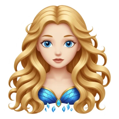 Beautiful mystic siren sticker