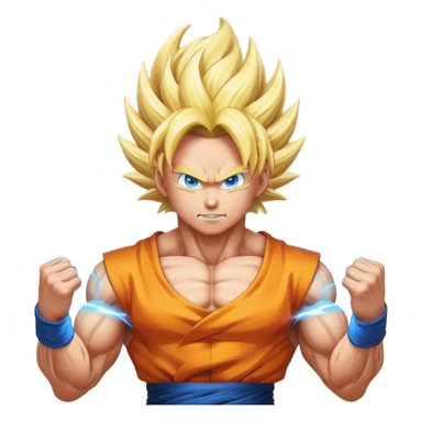 super saiyan MUI sticker