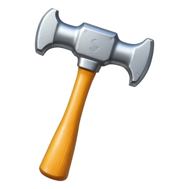 smar hammer used to repair, very tansparent in white color sticker