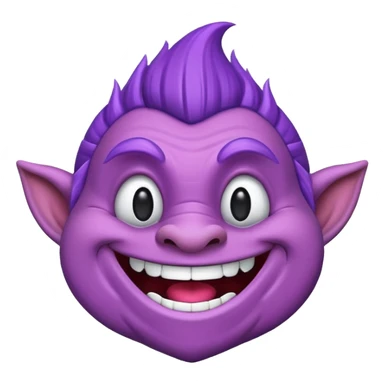 Troll emoji sticker