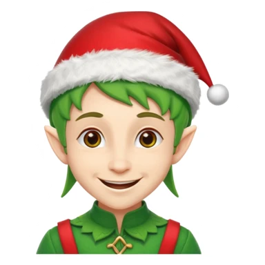 Christmas Elf sticker