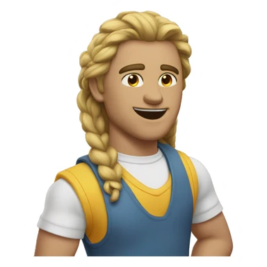 Hart met hart er in sticker