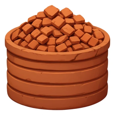 terracotta sticker