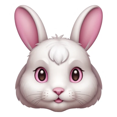 key whit bunny sticker