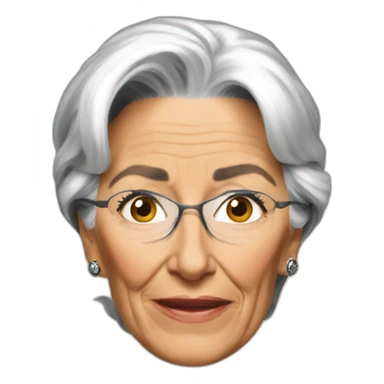 christine lagarde sticker