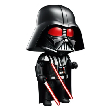 Dark Vador qui boit du Coca Cola sticker