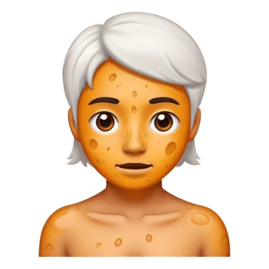 Hyperpigmentation meme sticker