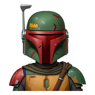 Sith boba fett sticker