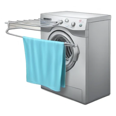 Folding Wing Clothes Dryer sticker