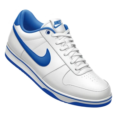 Nike shoes white street shoes sticker