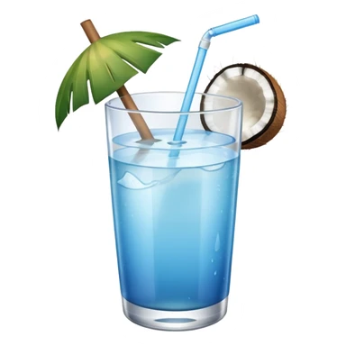 Coconut water sticker