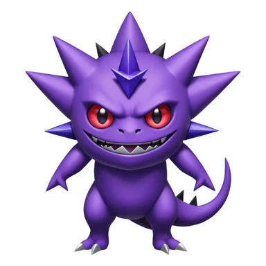 Gengar-Sableye-Genesect-fusion (full body) sticker