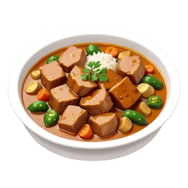 Braised Pork Curry sticker