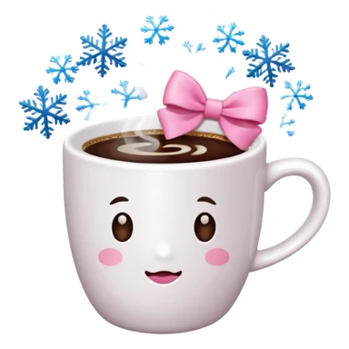 🎀☕❄️ sticker