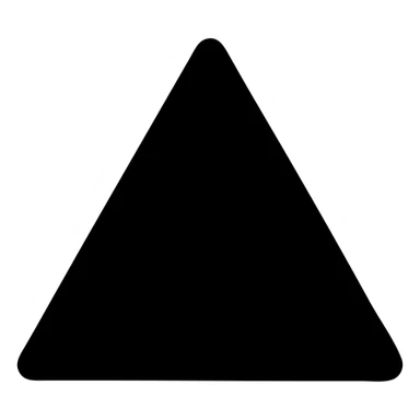 a green triangle sticker