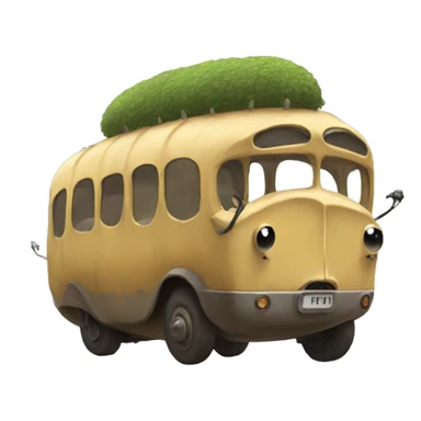 Catbus from My Neighbor Totoro sticker