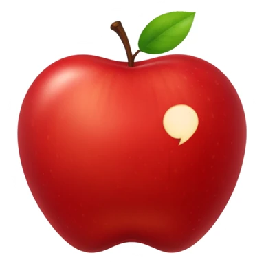 A poison apple that reads NSFW sticker