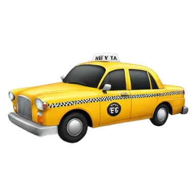 New York taxi sticker