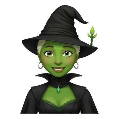 Elphaba wicked movieb Cynthia erivo sticker