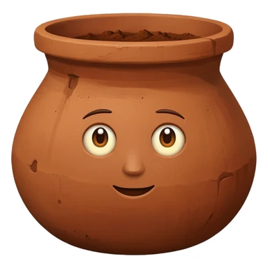 clay pottery  sticker