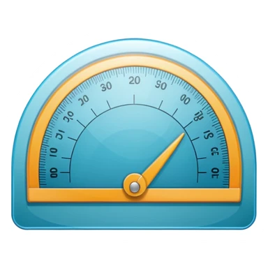 "📏" This emoji is for ruler. Then make an emoji for protractor. Which is real emoji type like the givel sticker