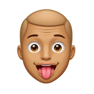 Guy with thong on with tongue out sticker