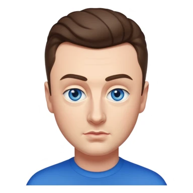 Sam Smith with blue eyes sticker