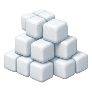 sugar cubes sticker